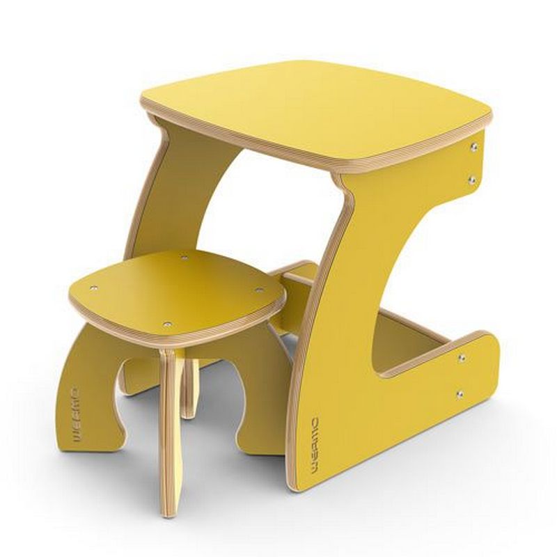 Kids Furniture Study Desk And Chair DXF File