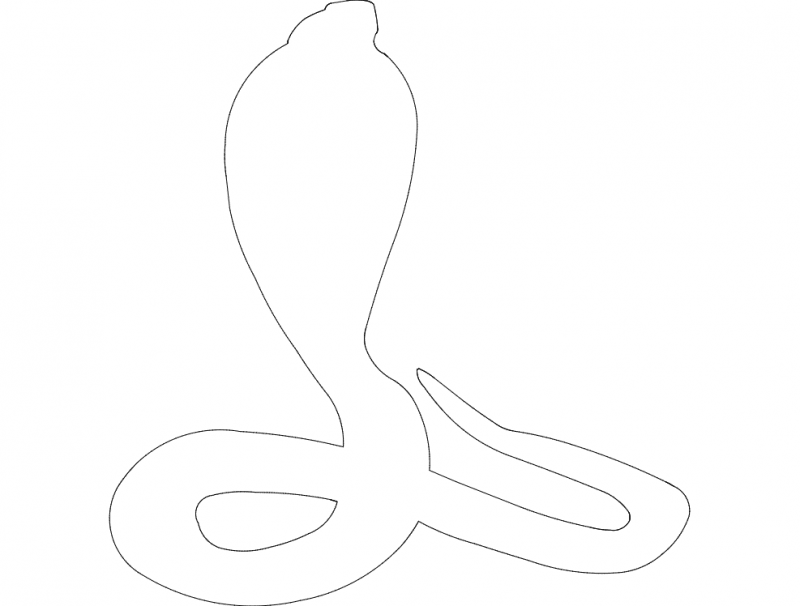 waz( Snake) dxf File