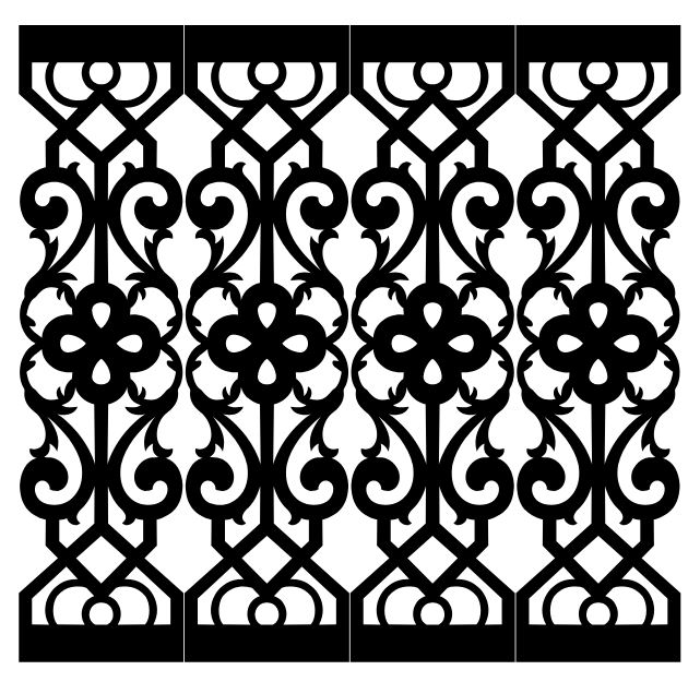 Grille Repeat Pattern SVG File