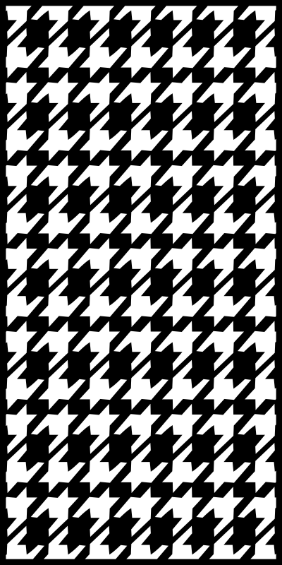Houndstooth Seamless Pattern Free Vector