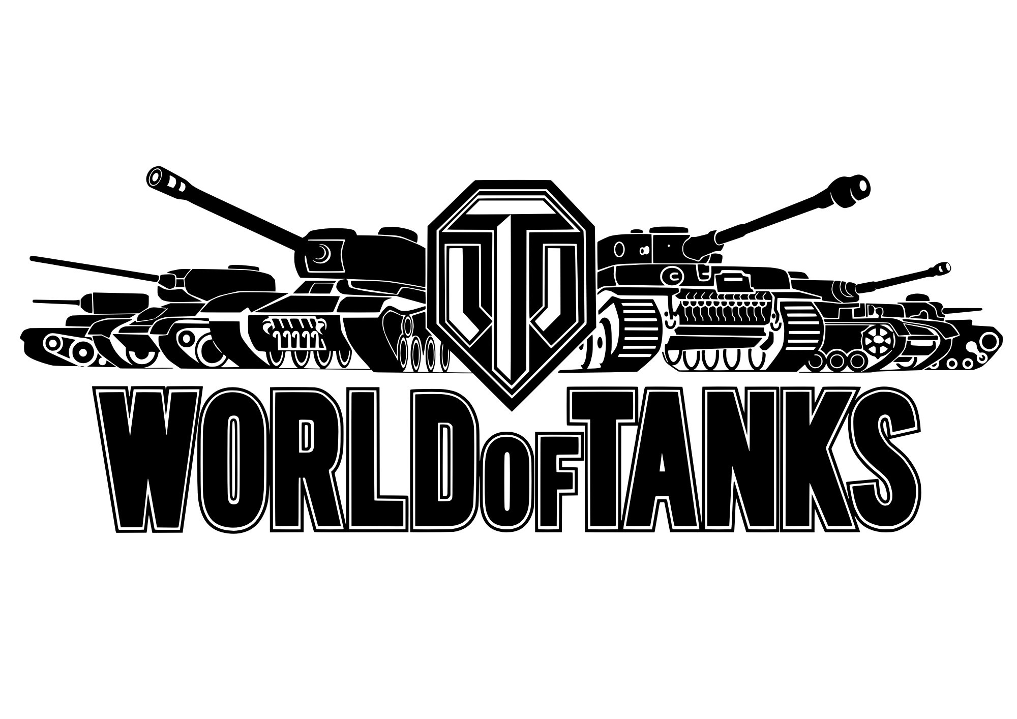 World of Tanks Logo Vector Free Vector